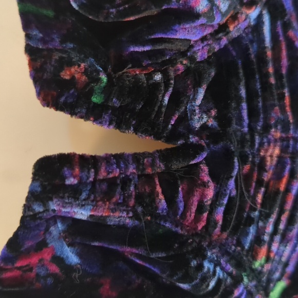 Ramy Brook Printed Capone Velvet Bustier Corset Crop Top 8 - Picture 9 of 15